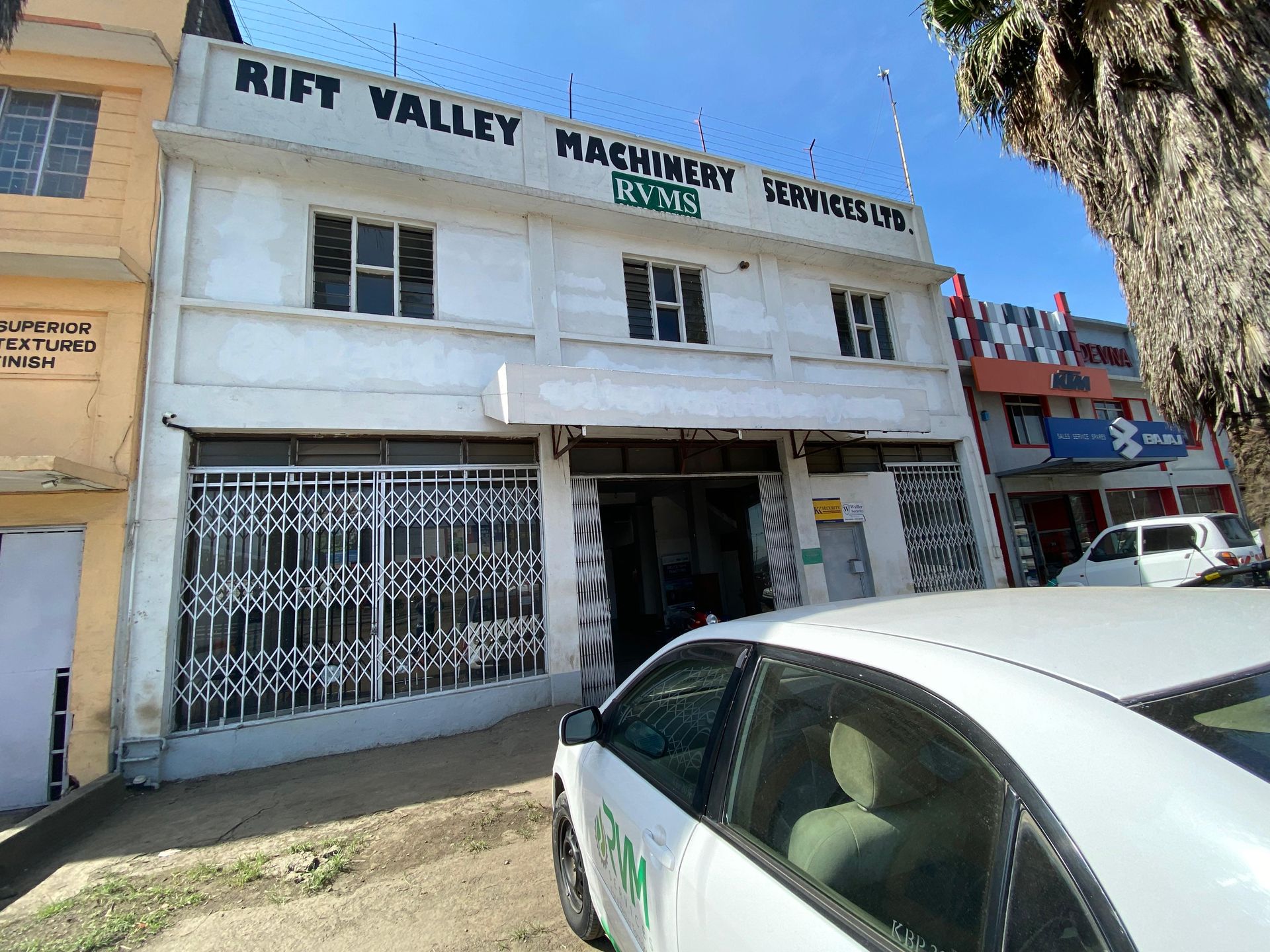 Outside of RVM Offices in Nakuru in 2021